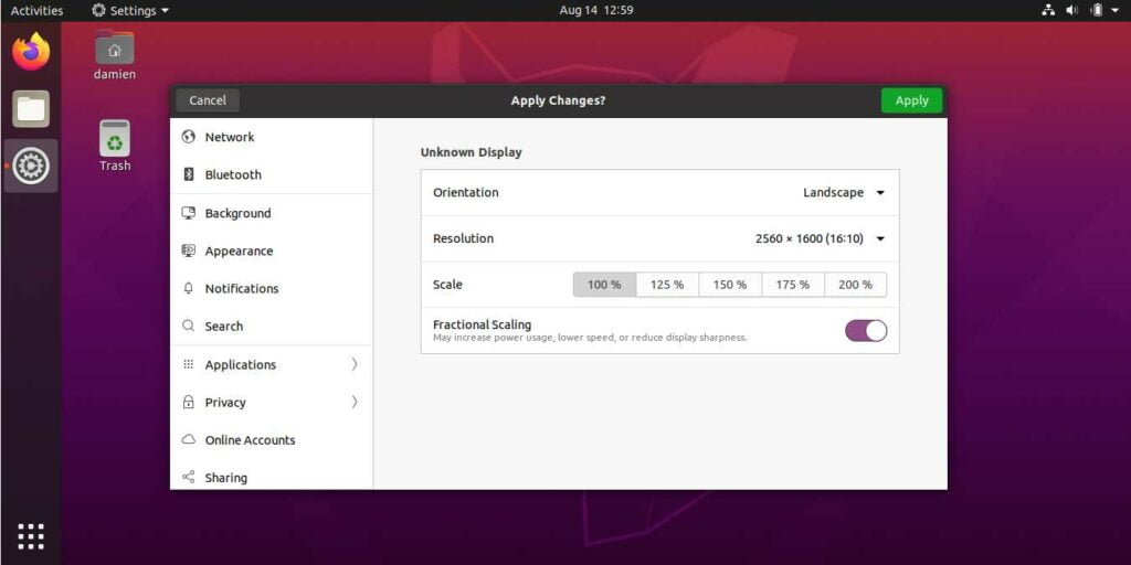 Enable Fractional Scaling Ubuntu Featured