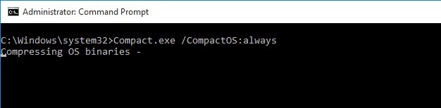 habilitación de compact-os