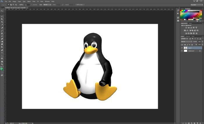 Fondos Transparentes Con Ps Tux Pegado