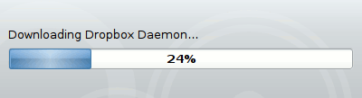 Descarga automática del demonio de Dropbox