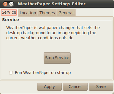 Weatherpaper-servicio