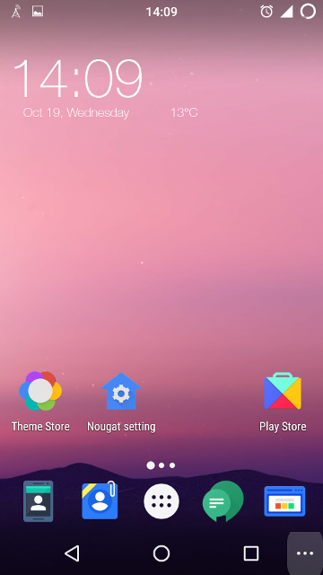 Android-turrón-turrón-launcher