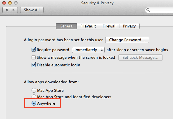 Mavericks-permitir-aplicaciones-desde-cualquier lugar