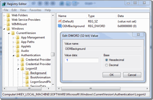 customize-windows-7-manually-change-logon-screen-registry-editor