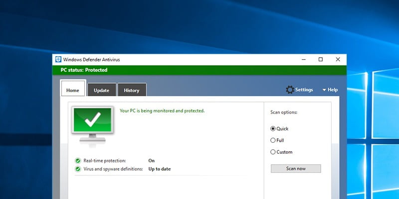 Cómo recuperar el antiguo Windows Defender en Windows 10