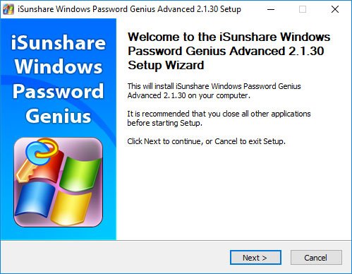 isunshare-password-genius-click-siguiente