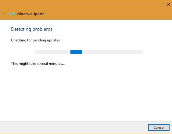 Problema de actualización pendiente Win10 1903