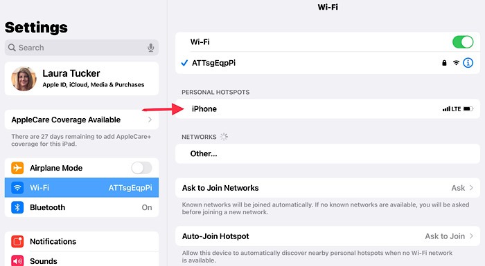 Solucionar problemas de punto de acceso Wi-Fi Iphone Ipad