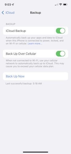 Mover datos Nuevo Iphone Icloud Copia de seguridad