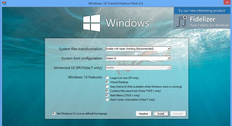 Windows-10-transformación-haga clic-instalar