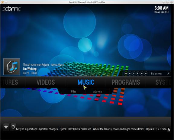 xbmc-home-music