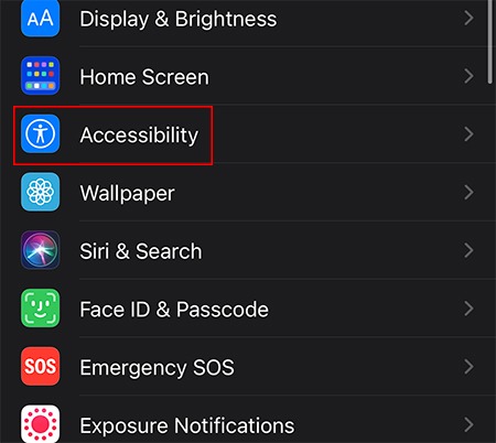 Reconocimiento de sonido Ios Accesibilidad