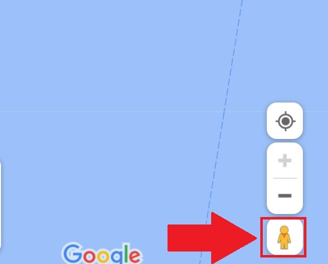 Icono de vista de calle de Google Maps