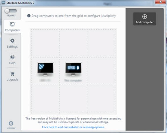 posición de configuración de multiplicidad