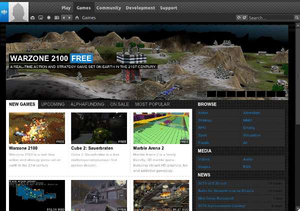 desura-home-page