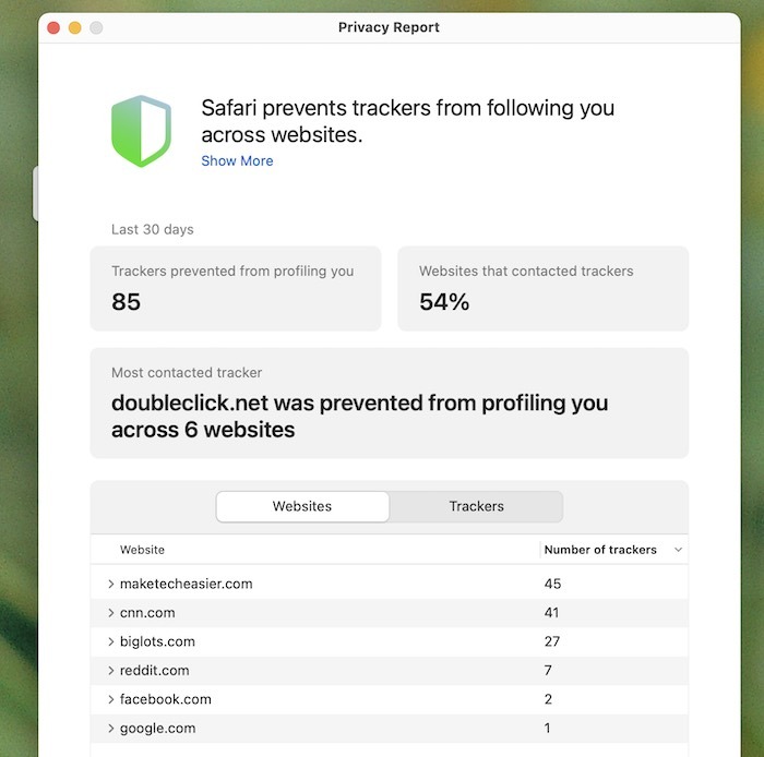 Nuevas características Safari 14 Privacidad Seguridad