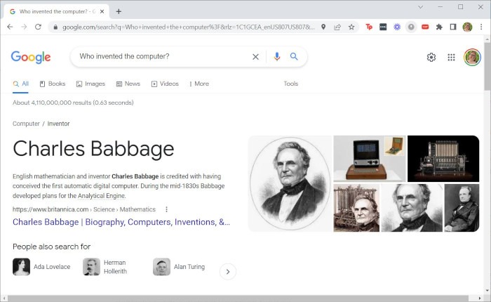 Motores de búsqueda Pregunta de Google