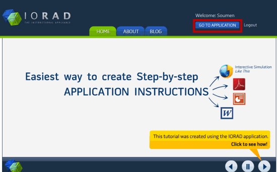 Start Screen Recording With IORAD