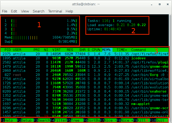 htop-principal