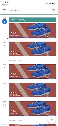 Principales resoluciones de aplicaciones Calendario de Google