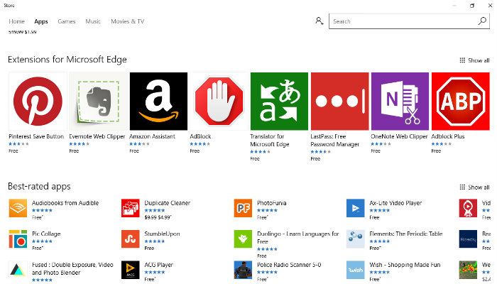 mejor-microsoft-edge-extensions-tienda