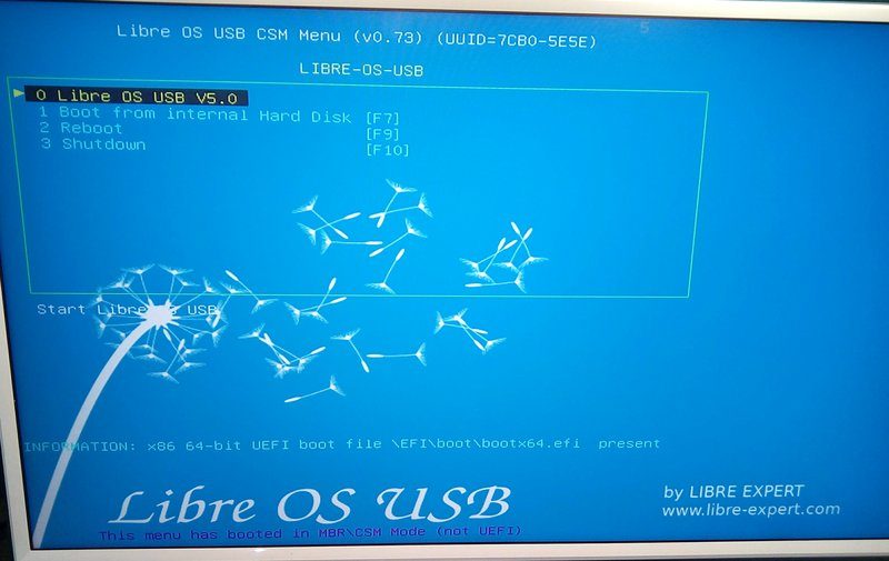 libre-os-usb-csm-menu