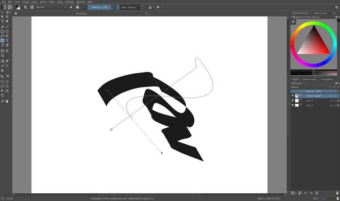 Software de edición de gráficos gratuito Krita