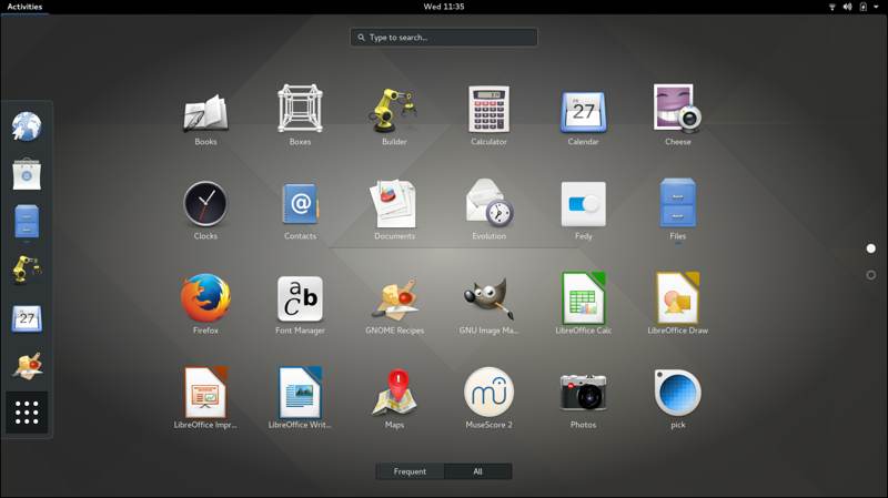 Los mejores escritorios Linux para pantallas táctiles Gnome