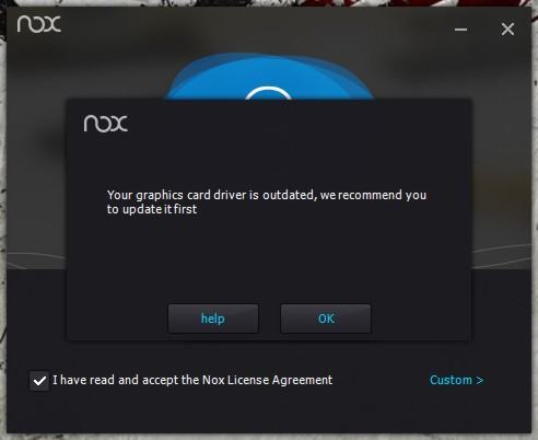 nox-app-player-desactualizado-controlador-gráfico