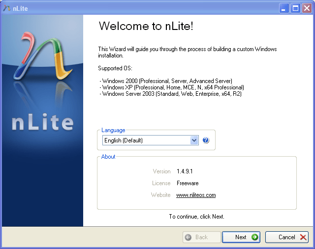 nlite installer