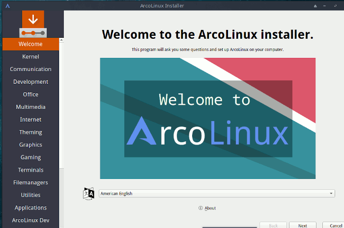 Instalación Arcolinux Calamares 1