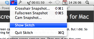 Skitch - Skitch abierto