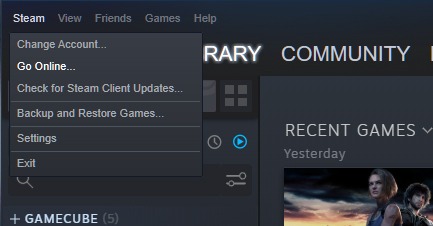 Steam no se abre Entrar en línea