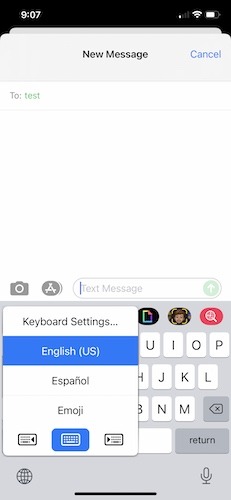 Todo lo que sabe los idiomas del teclado de iOS