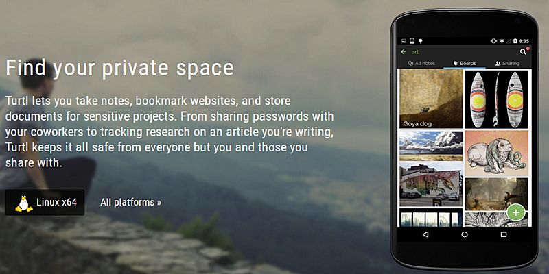 Turtl: una alternativa segura de Evernote de código abierto para Linux