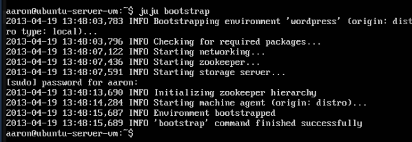 juju-bootstrap