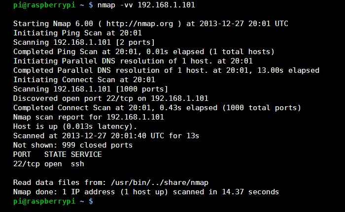 nmap-vv