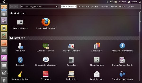 Ubuntu Unity