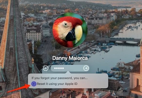Mac Restablecer contraseña con ID de Apple