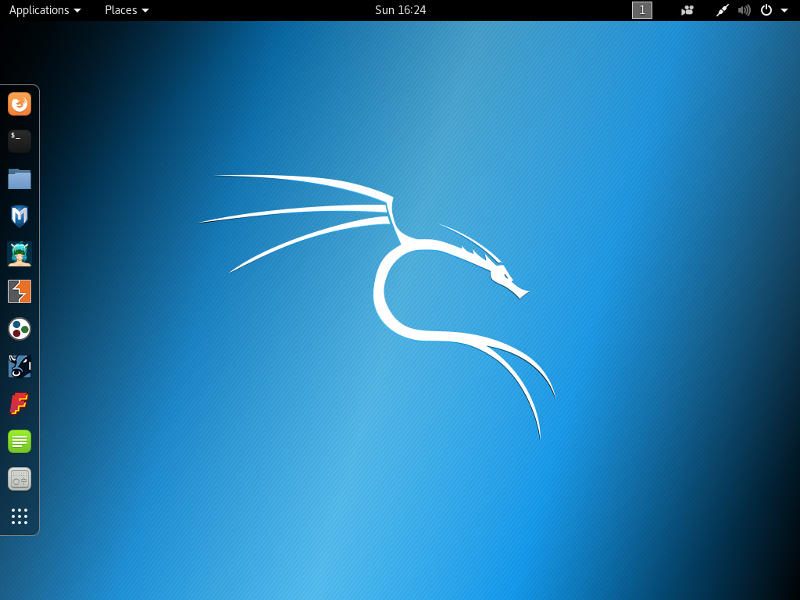 Escritorio Kali Linux