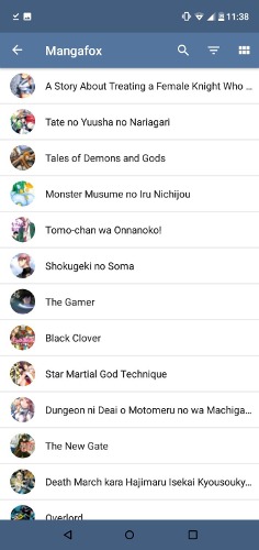 Aplicaciones de Android fuera de Play Store Tachiyomi