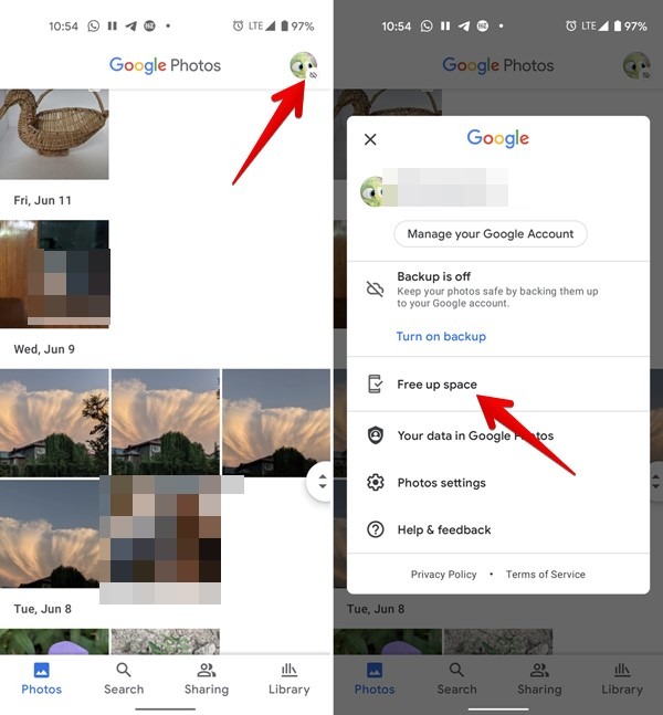 Mover Google Photos a Amazon Photos Liberar almacenamiento