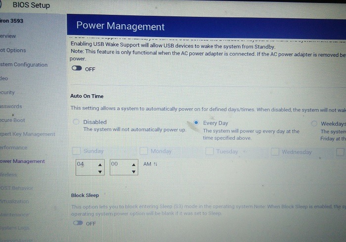 Programar Windows 11 10 Shutstart Advanced Bios Power Management Auto On Time