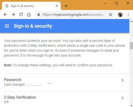 verificación de google-2-pasos