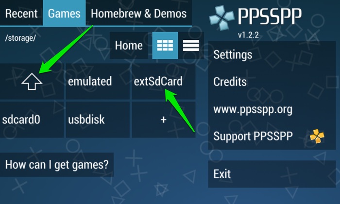 Play-PSP-Games-On-Android-Access-SD-Card-Folder