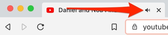 Arreglar el sonido que no funciona en la pestaña del navegador Mac