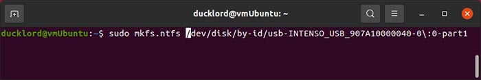 Reparar Usb En Linux Mkfs Ntfs