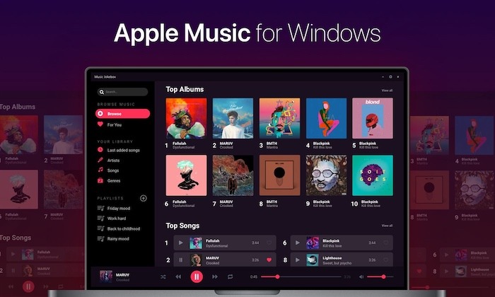 Desactivar la biblioteca de música de Icloud Windows10