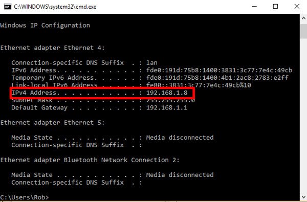 wifi-printer-not-work-ipv4-address