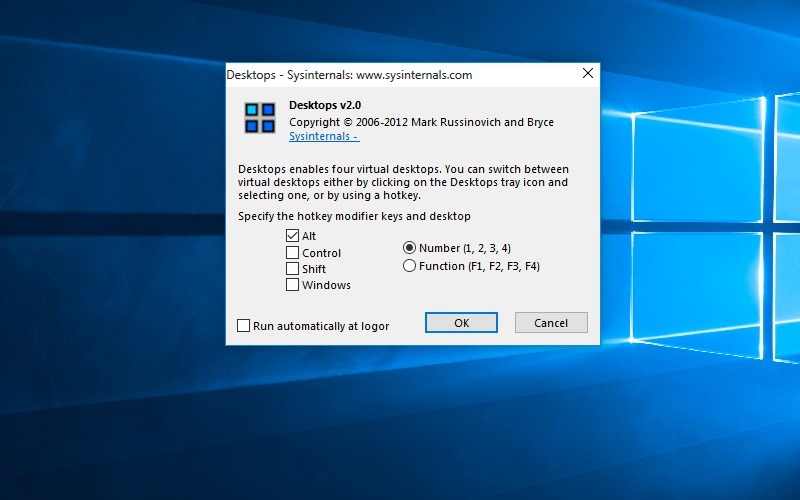 Windows10 Tema Windows7 Transformación Teclas de acceso rápido Escritorios